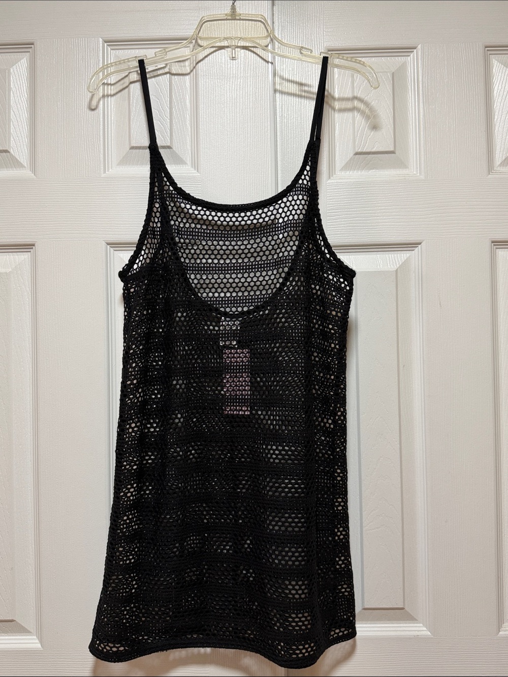 💗NWT Wild Fable Black Crochet Swim Dress Cover-Up - Size Medium